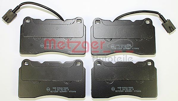 METZGER 1170496 Bremsbelagsatz, Scheibenbremse